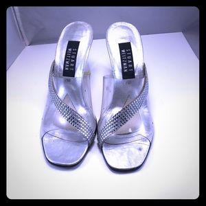 Stuart Weitzman Classic Clear Heels